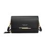 2024 Best selling vintage black pu leather card holder purse business wallet for women fashionable
