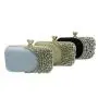 HR612 Women's Dinner Bag Luxury Diamond Fashion Wedding Square Chain Shoulder Party Rhinestone Handbag Shiny Evening Clutch Bag