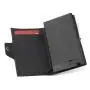 Factory direct leather metal wallet carbon fiber card holder pu leather aluminum card holder wallet