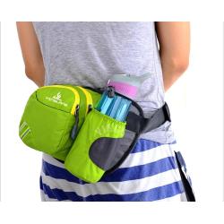 HR373 Running Waist Bag Outdoor Sports Water Bottle Waistpack Nylon Multifunctional Cycling Mountaineering Bag Sports Equipment