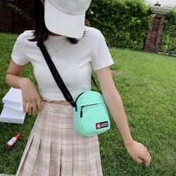 HR470 New Fashion Crossbody Unisex Bag Mobile Phone Small Storage Messenger Bag Versatile Mini Collapsible Bag for Students