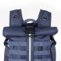 CHANGRONG Custom recycled polyester Roll top laptop backpack for school