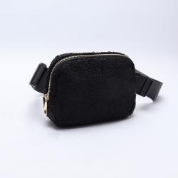 Trends Products Women Custom Sherpa Mini Belt Crossbody Bum Bag Fanny Pack Pouch Waist Bag Messenger Bag For Men