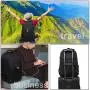 large capacity custom usb charge backpack for outdoor unisex reflective tape daily life nylon laptop backpacks bag