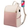 LOVEVOOK  winter famous design warmth fashion  canvas PU  backpack High quality waterproof  and wear resistant VYWB1547