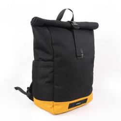 CHANGRONG Custom multifunctional recycled Roll top travel backpack for men