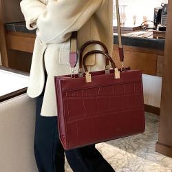 Luxury Stone Shoulder Bag Women Pu Designer Handbag Wholesale 2023 Fashion Women Fashion Handbags CY74412