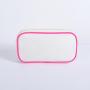 Natural Color Eco Friendly Cosmetic Bags Travel Toiletry Organizer Cotton Zipper Pouch Makeup Organizer Waterproof Canvas Pouch