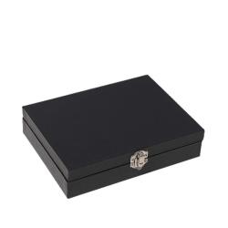 ZX073 Classy PU Leather Jewelry Organizer Display Box Travel Jewelry Case Boxes Ring Necklace Jewelry Holder For Women And Girl