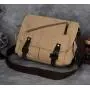ZWY111 Vintage Trend Boy Canvas Bag Wholesale Daily Casual Student Lightweight Crossbody Bag Work Fashion Travel Messenger Bag