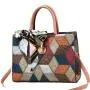 Wholesale Large Capacity Shoulder Bags Purse Vintage Lady Style Made of PU Tote Bag Handbag for Women