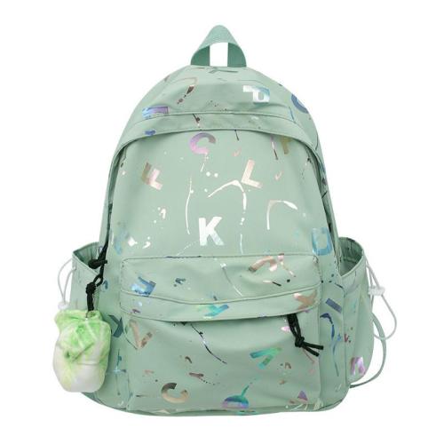ZR237 New Japanese Letter-printed Backpack Versatile Small Fresh Backpack Lovely Schoolbag Female Campus