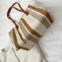 CCF294 Women Bag Casual Tote Vintage Bucket Bag Canvas Handbag Large Capacity Single Designer Luxury Shoulder Messenger Bags