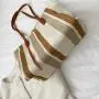CCF294 Women Bag Casual Tote Vintage Bucket Bag Canvas Handbag Large Capacity Single Designer Luxury Shoulder Messenger Bags