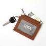 CUIKCA man Wallet leather  Coin Purse Black Vintage Waterproof card holders high quality key ring wallet for man
