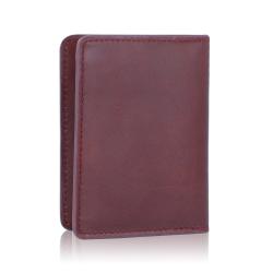 Leather Credit Card Holder Wallet Thin Bifold RFID Blocking Wallet Slim Front Pocket Minimalist Wallet Small Card Case