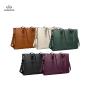 Luxury Alligator Crocodile Print Custom Logo Ladies Fashion Laptop Handbag For Women Laptop Handbag