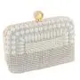 Wholesale ladies clutch bags ladies party purse rhinestone tassel pearl bag handbag evening bags for woman
