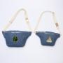 Personalized Denim Fanny Pack Cross body Waist Chest Bags Women Men Bumbags Custom Waist Belt Denim Bag Crossbody Bag