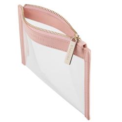 Transparent Waterproof Cosmetic Bag,PVC Clear Vinyl Zippered PVC Makeup Pouch
