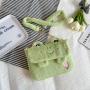 2022 Custom Fashion Cute Cartoon Sling Shoulder Bag Plush Frog Crossbody Bags for Girls