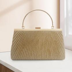 Lady luxury clutch bags with handle shiny dinner dress chain shoulder bags designer clutch purses and handbags for women