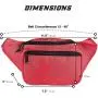Gelory Wholesale Custom Logo Cute Waist Bag Fashion Unisex Thigh Chest Hip Bum Running Belt Bags Fanny Pack