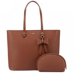2023 LOVEVOOK 2pc ladies bags famous luxury shoulder bag 15.6in work school computer bags large women Laptop tote handbags