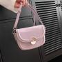 Wholesale Small Half Round Leather New Style Fashion Ladies Handbags For Women Underarm Women's Bags Shoulder Bag