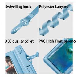 ZF155 Diving Swimming Phone Protective Case  Man New Transparent Waterproof Bag Woman Diving Surfing Spa Leisure