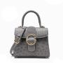 ODM OEM New Arrivals 2022 Ladies Luxury Genuine Leather Ostrich Skin Handbags For Women Shoulder Crossbody Bags Famous Brand