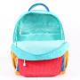CHANGRONG Custom color block corduroy Mini Backpack bag For School Travel