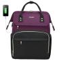 Fashion LOVEVOOK Men Travel Backpacks 14/15.6/17 Inch Business Computer Bag with USB Port College School Bags Laptop Backpacks