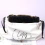 Custom Logo Printing Promotion Brush Canvas Dust Bag For Handbag Drawstring Cotton Canvas Gift Shoe Packing Pouch