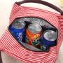 Portable Waterproof Lunch Bag Thickness Insulated Lunch Box Bag Large Capacity Zipper Picnic Handbag Women Men Kid Lonchera Sac