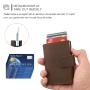 Wholesale Slim Front Pocket Wallet Money Clip Card Holder OEM Card Holder Pop Up Wallet RFID Protected Aluminum Card Case