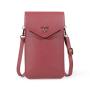 Phone bag for Women Mini Touch Screen Mobile Phone Bag Lightweight Fashionable Messenger Bag Portable Simple Design Wholesale
