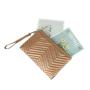 Bulk Handbags Womens and Girls Multi Compartment Functional Bag With Detachable Wristlet