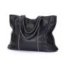 Custom Oem Odm Sac Dame Luxury Genuine Leather Large Zipper Fashion Casual Ladies Trendy Women Shoulder The Tote Bags Handbags