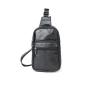 Top layer cowhide outdoor chest shoulder bag men's bag casual genuine leather chest bag