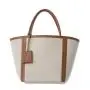 Wholesale Custom Pu Leather Shoulder Tote Outdoor Travel Purses And Handbags Fashion Women Canvas Tote Bags
