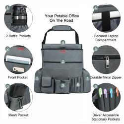 Sucipi 2022 Multi-Purpose Large Capacity Car Storage Bags Back Adjustable Strap Multifunctional Car Front Seat Organizer