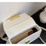 ZR766 Women's Bags Fashion Girl PU Leather Solid Color New Small Square Bag Simple Zipper Shoulder Crossbody Bag Female Party