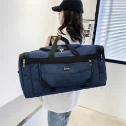 China Factory Sale Foldable Large Capacity Oxford Handy Storage Bag Travel Luggage Bag