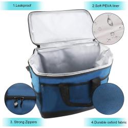 Manufacturer professional Made in china audit factory thermal bag for food cooling thermal insulated lunch bag
