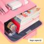 HR642 Primary School Students' Tutoring Bag Oxford Waterproof and Thickened Boy's Tutoring Bag Girl's Gift Portable Tutoring Bag