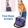 Free Sample Soft Leak Proof Liner Tote Insulated Cooler Lunch Bag for Picnic Boating Beach Fishing School Work
