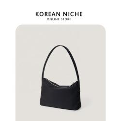 2024 New Simple Versatile Women Hand Bag Candy Nylon Underarm Shoulder Bag Korean Style Fashion Handbags for Ladies