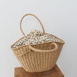 New straw woven women's portable beach bag sac main femm sac