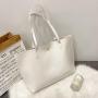 Tote Bag 2024 Ladies Handbag Foreign Trade Women's Shoulder Bag Large Capacity Fashion Versatile Mommy Shopping Bag